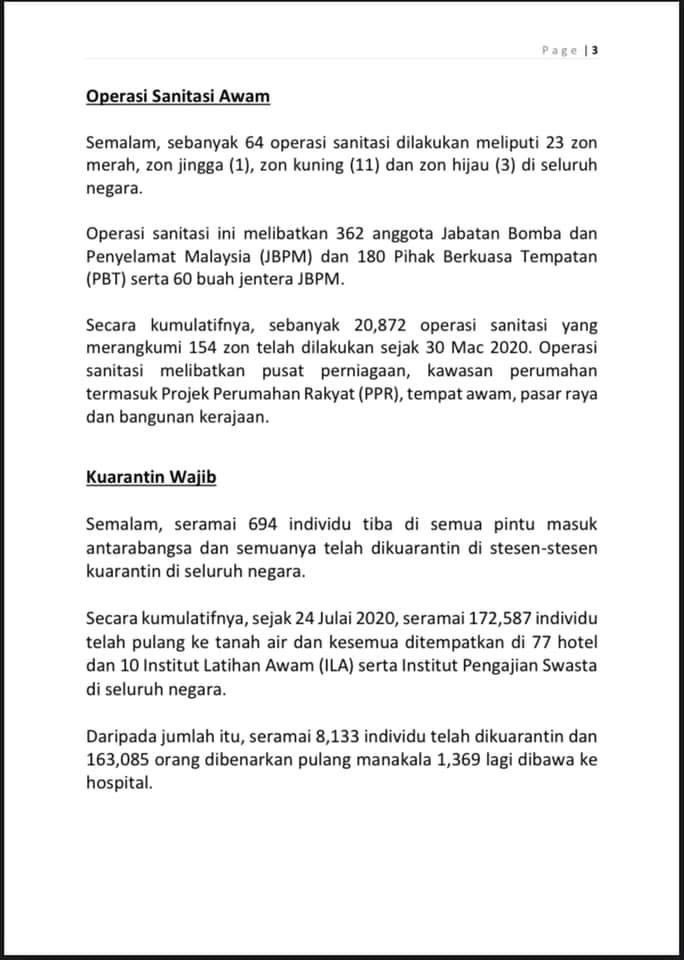 JPenerangan's tweet photo. Kenyataan Media Menteri Kanan Pertahanan Mengenai Perintah Kawalan Pergerakan Bersyarat (PKPB) dan Perintah Kawalan Pergerakan Pemulihan (PKPP) (13 April 2021)

Sumber : KEMENTERIAN PERTAHANAN MALAYSIA

#COVID19
#KitaTeguhKitaMenang
#KomunikasiKita
#JabatanPenerangan https://t.co/vZoHpf5Yst