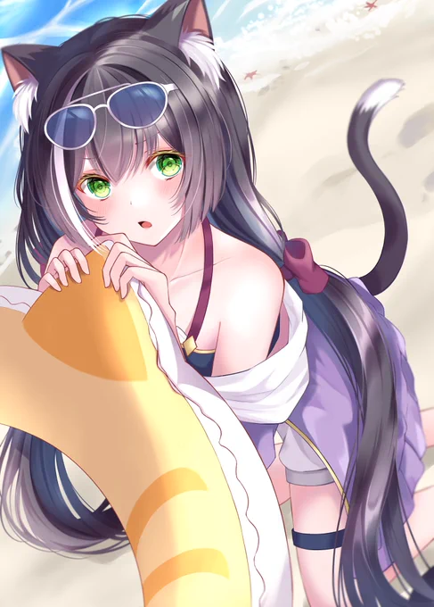 水着のキャルちゃん!
 #プリコネR 