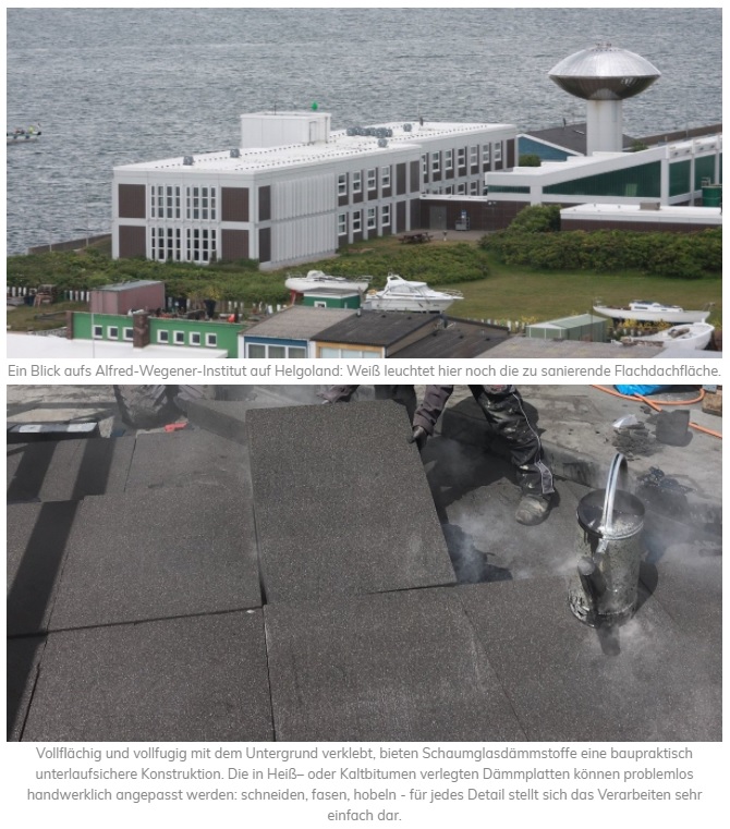 flachdach's tweet photo. Raue und extreme Bedingungen auf Helgoland?
Für ein GLAPOR-Kompaktdach genau das Richtige! Nachhaltige Wärmedämmlösungen mit Schaumglas aus 100% Altglas:

https://t.co/2rGv0IYzBN https://t.co/nH4yyiEvmD