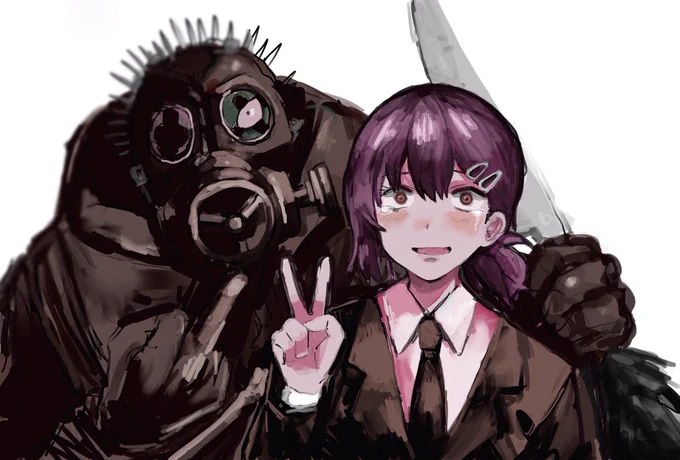 この組み合わせも見てみたい
#ドロヘドロ #チェンソーマン 