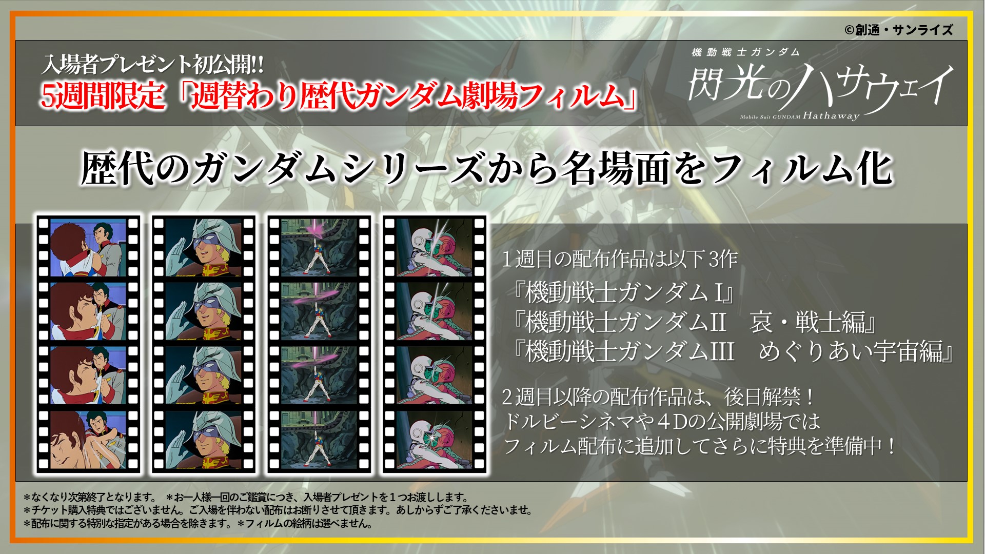 機動戦士ガンダム 閃光のハサウェイ 完成報告会見発表事項まとめ Twitter