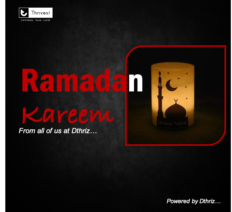 dthriz's tweet photo. Ramadan Kareem from all of us at Dthriz Limited. 
We Care❤️
#Ramadanmubarak #Ramadankareem https://t.co/wi4W2hktVG