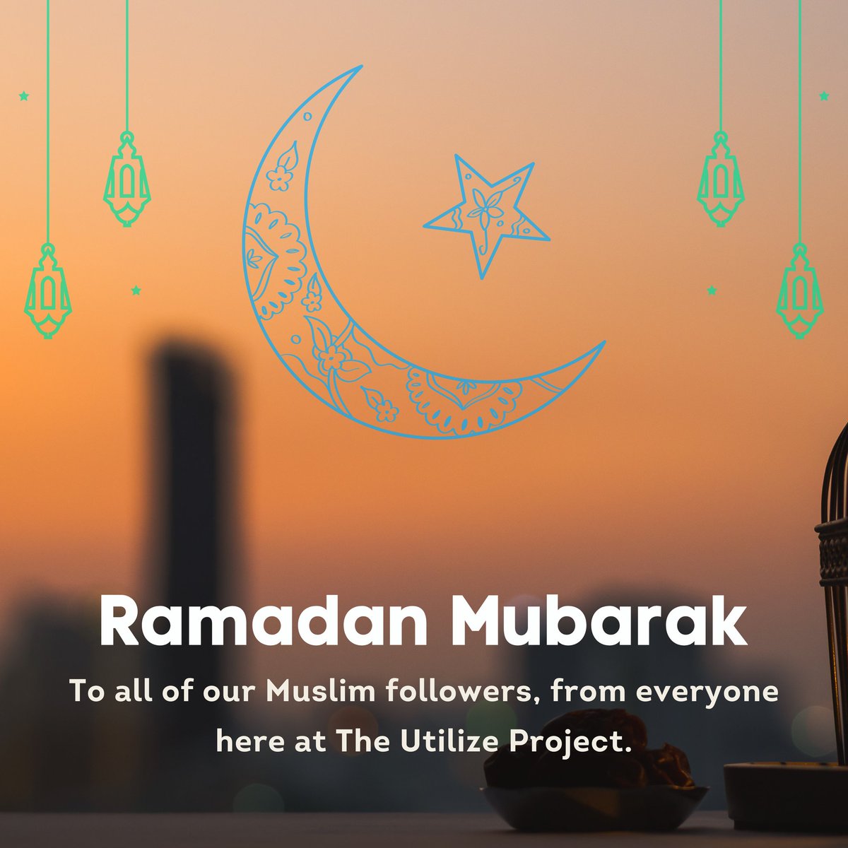 TheUtilize's tweet image. From everyone here at @theutilizeproject we wish all of our Muslim followers a happy Ramadan Mubarak. May it be a month that is full of peace and positive reflection 🌙
#theutilizeproject #theutilizefamily #letnospacegotowaste #bethechange #socialimpact #empowerment