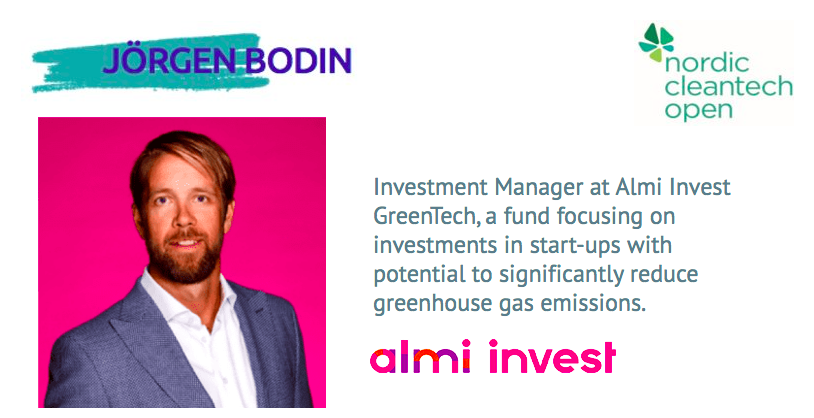 CTScandinavia's tweet photo. MEET THE JURY - 10th Nordic Cleantech Open
The Jury sees it as an "observation tower" to new solutions and start-ups get a full review from experts in the field.
Get to know more about Jörgen Bodin's work at 
@Almiinvest and submit now your application!
https://t.co/h1bDEoiJhV https://t.co/L4vBfZvVKa