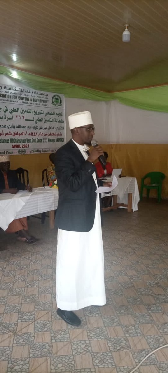 KayanzaProvince's tweet photo. L'association musulmane #Benaa a ce lundi octroyé une aide de 212 cartes d'assistance médicale aux familles vulnérables de la commune #Kayanza à @KayanzaProvince. https://t.co/FRqvC62yYI
