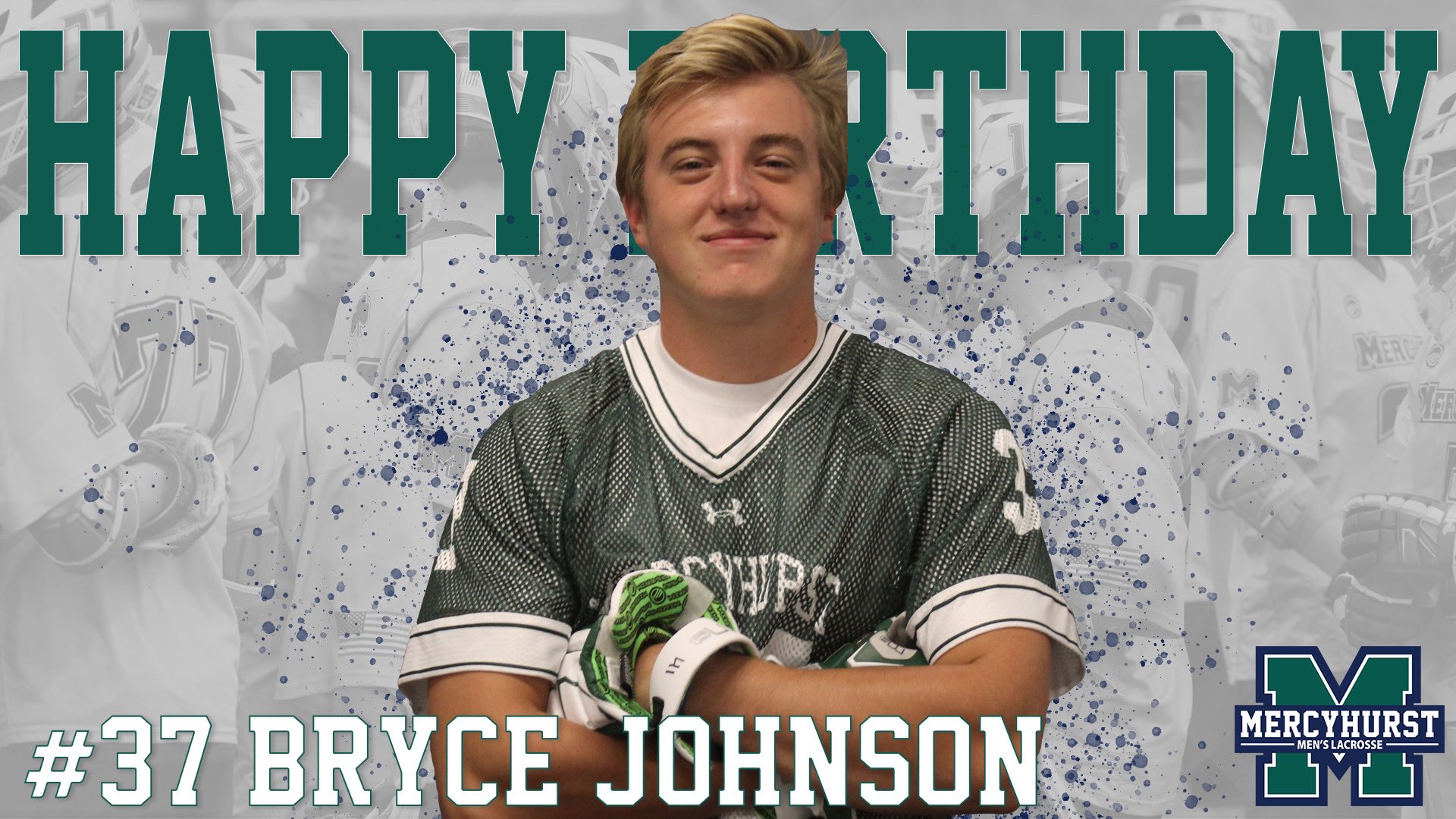 Happy Birthday to Sophomore Attackman Bryce Johnson! 