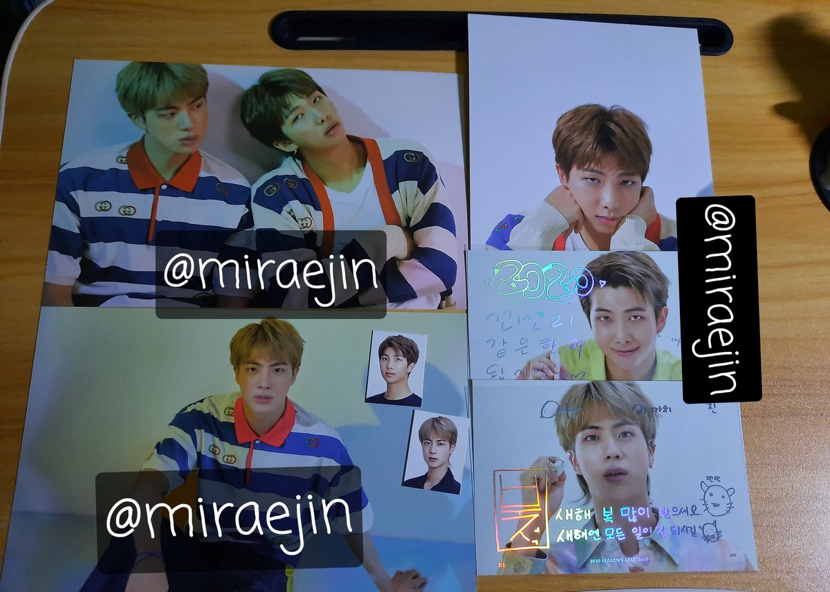 [PLS RT]  PH only WTS / LFB: BTS 2020 Season Greetings (tingi) NAMJOON + SEOKJIN Package ㅡ 450php + LSF DOP: 1 weekMOP: gcash / paymayaFor grab / lalamove / j&t onlyDM for more details bts 방탄소년단 kim seokjin kim namjoon jin rm 석진 진 남준 알엠 namjin 