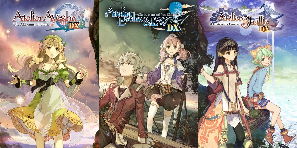 Stealth40k's tweet image. Thank you @KoeiTecmoUS for generously sending 4 Atelier Dusk Trilogy codes (2 Switch/2 PS4) celebrating the release of the Atelier Mysterious Trilogy next week!

✅Like/RT this tweet and Follow @Stealth40k
✅Leave a comment: Version-Switch/PS4/Either?
✅Ends FRIDAY (4/16)!!!