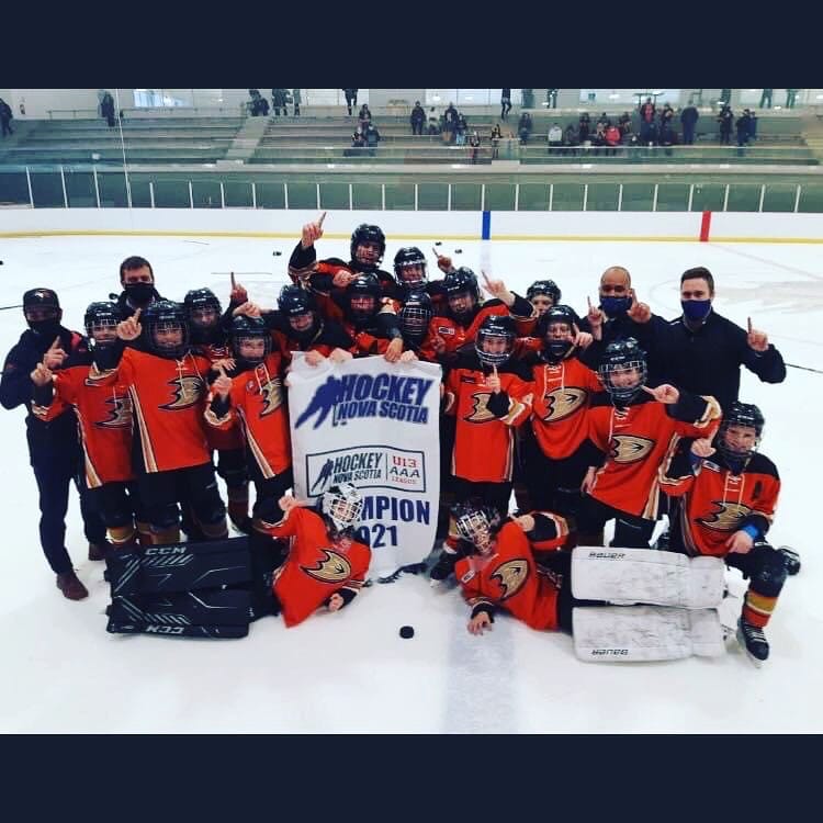 EastVarsity's tweet photo. Congrats to East Coast Varsity Grade 7 Student Xander Boutilier and his Tasa Peewee AAA team as they won provincials on the weekend!! Great job team! #ECVPride https://t.co/97cihmzXFg