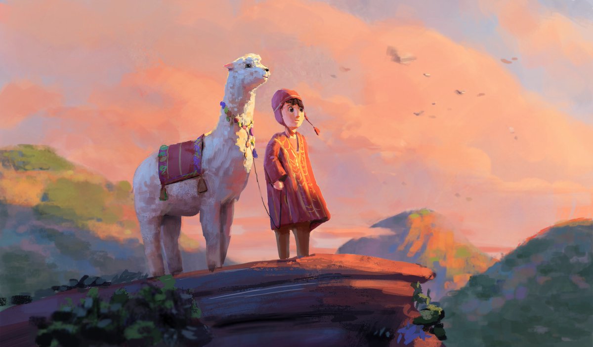anandaaran's tweet photo. Hey #portfolioday , I'm a Spanish freelance artist that does a lot of environment and colour work https://t.co/k02WQL69b8