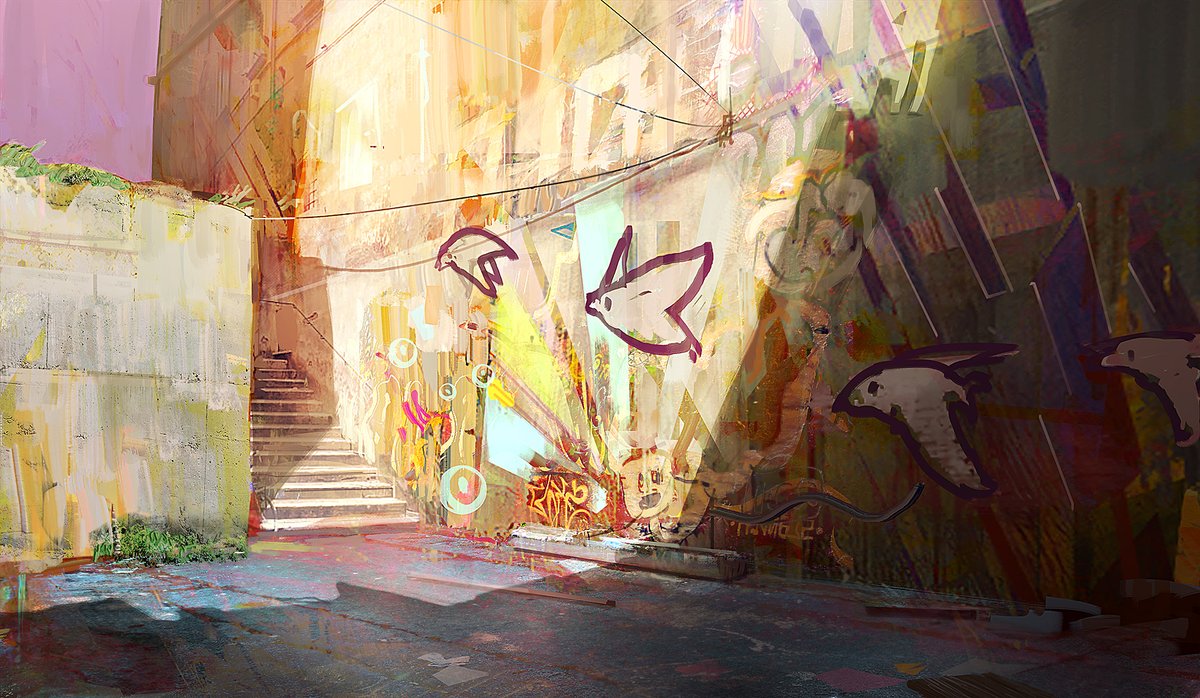 anandaaran's tweet photo. Hey #portfolioday , I'm a Spanish freelance artist that does a lot of environment and colour work https://t.co/k02WQL69b8