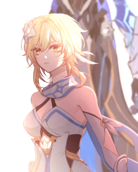 "We will be reunited"
#GenshinImpact #原神 #aether #lumine 