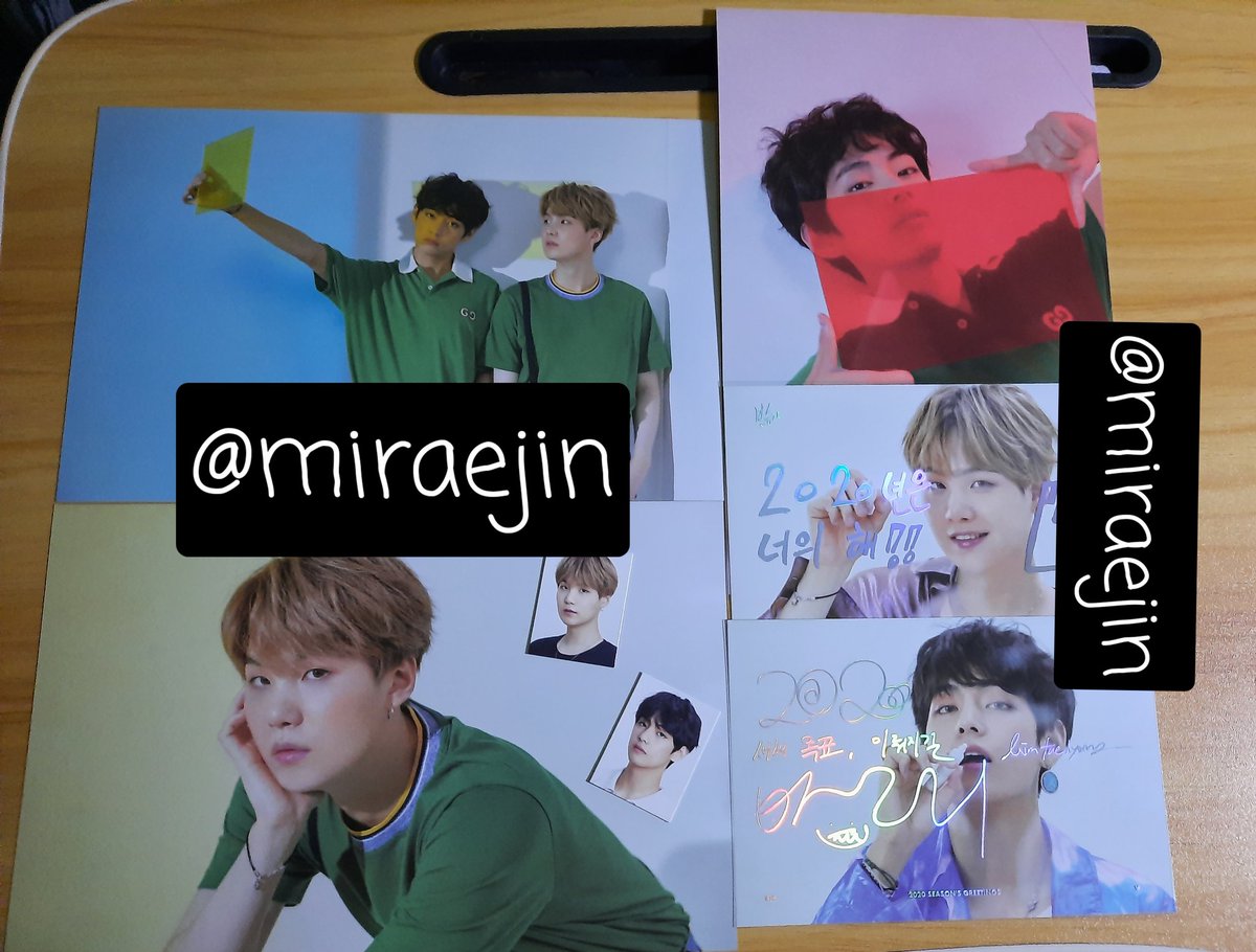 [PLS RT]  PH only WTS / LFB: BTS 2020 Season Greetings (tingi) YOONGI + TAEHYUNG Package ㅡ 450php + LSF DOP: 1 weekMOP: gcash / paymayaFor grab / lalamove / j&t onlyDM for more details bts 방탄소년단 suga min yoongi kim taehyung 슈가 뷔 윤기 태형 taegi 태기 