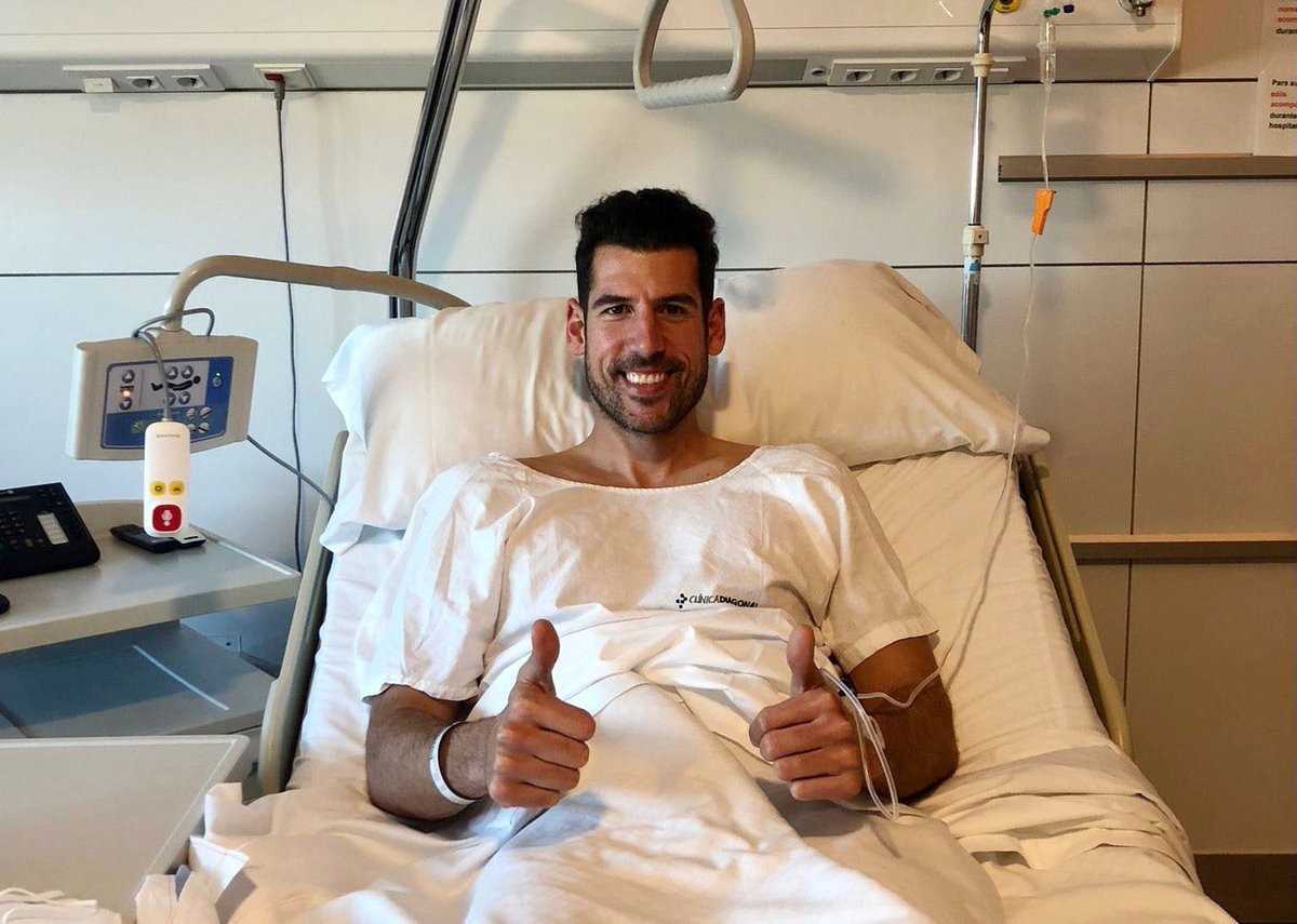 sommaresmefc's tweet photo. 🚑 @GreatDavidG va passar ahir pel quiròfan per sotmetre’s a una artroscòpia de menisc de la cama esquerra 

📆 L’evolució de la lesió serà la que dictamini el temps exacte de baixa 

💪🏽 Molts ànims David, ets un pilar dins i fora del camp i estarem al teu costat! 💙❤️ https://t.co/z5v0Q7iTfE