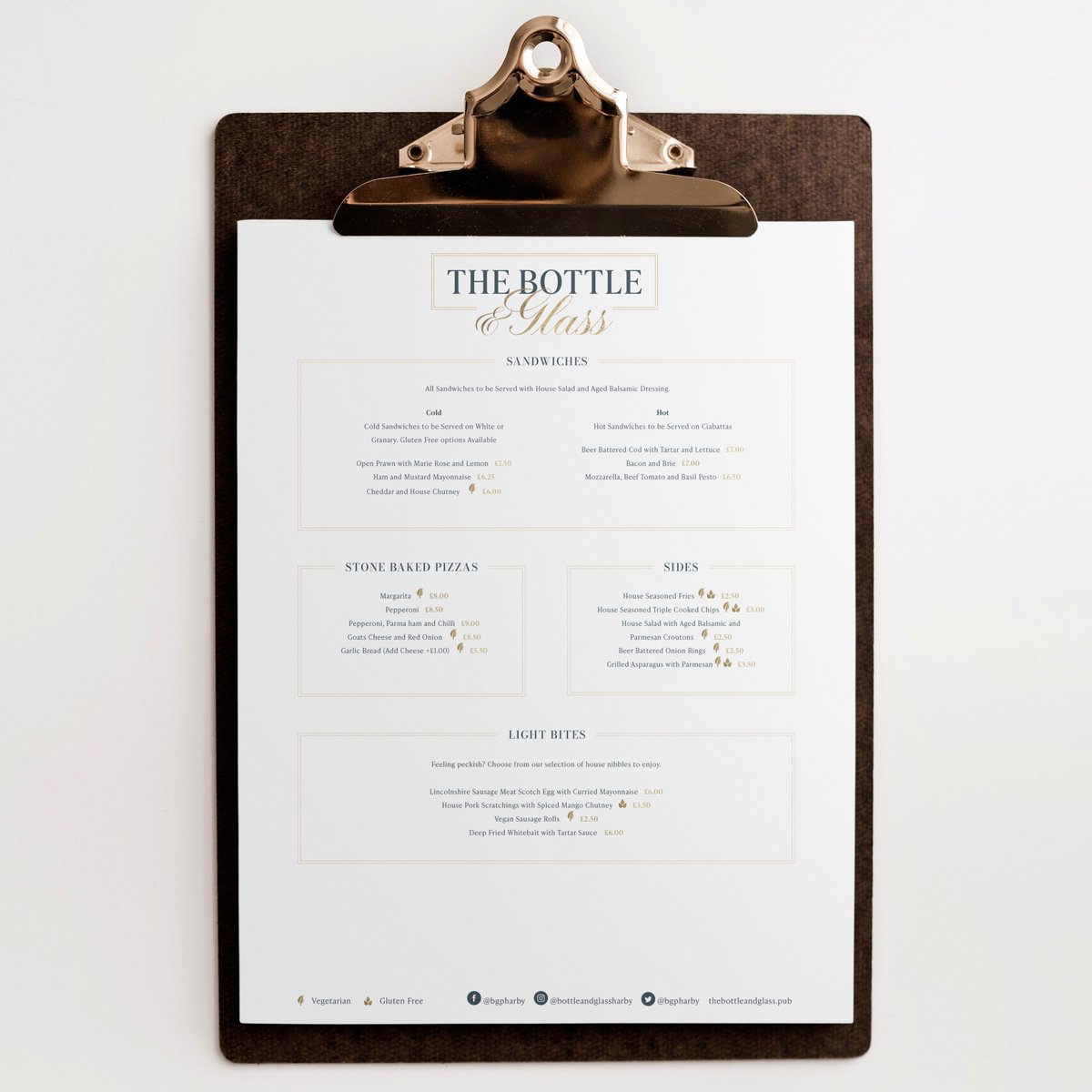 We're so excited to release our new food menu!! 🤤

Our talented chefs have worked so hard on creating this delicious new menu for you all to enjoy when we re-open from 15th April! 🎉

Book your table👉bookings@thebottleandglass.pub 

(DM us if you'd like a PDF copy of the menu!)