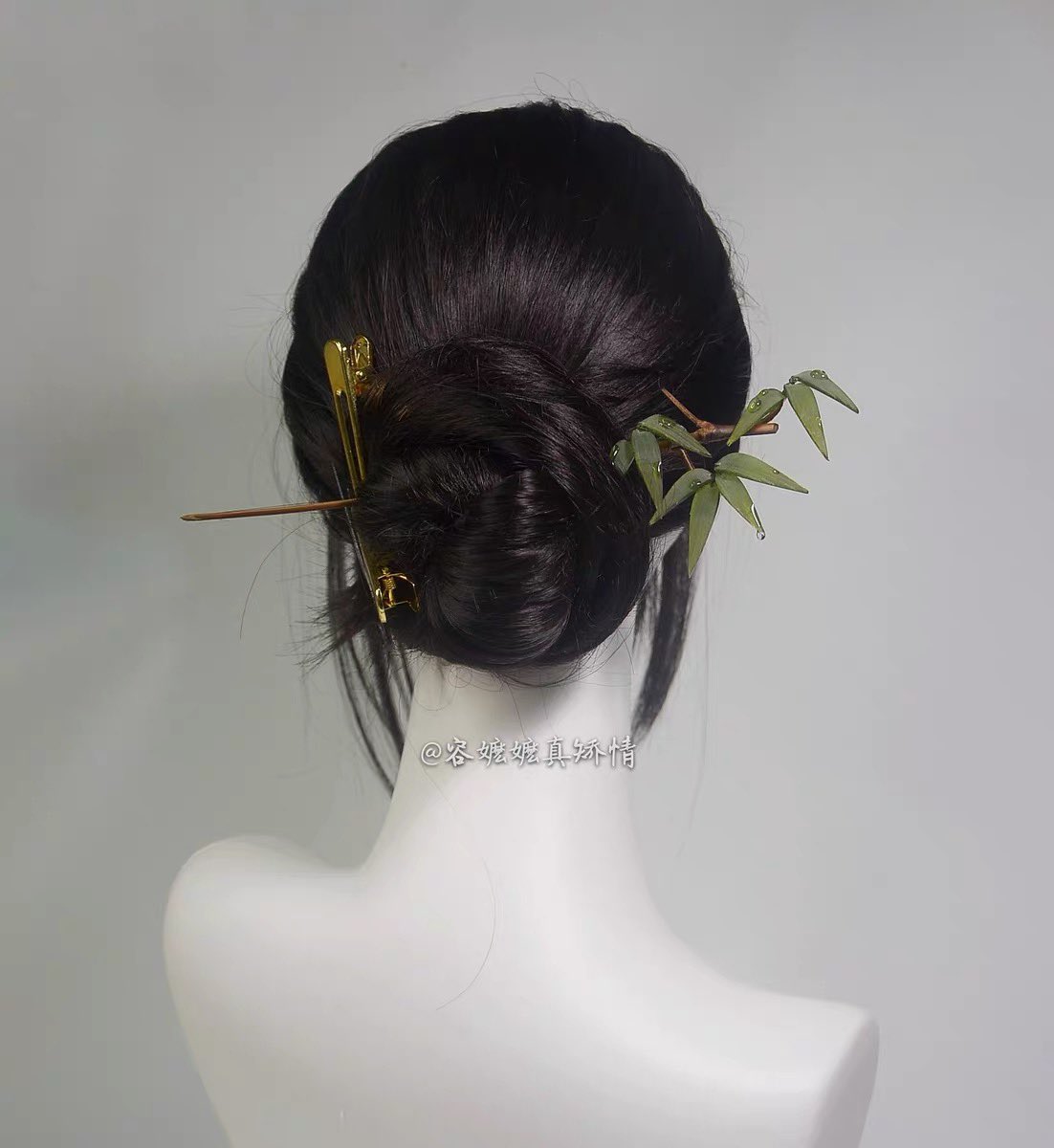 taobaobot's tweet image. 촉촉한 대나무 가지 모양 비녀