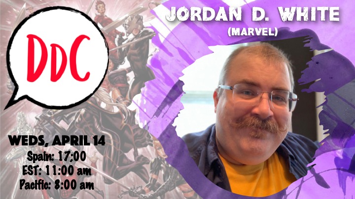 davidmacho's tweet photo. Dialogos de Comic 183: @cracksh0t (Senior Editor, @Marvel Comics)
https://t.co/z7NPW6uvTu
We'll talk about life, his goals as a creative person, music, storytelling, the comics' language, how to crush the boundaries and innovate...
#DialogosdeComic #JordanDWhite #Marvel https://t.co/qNkp1A11Vq