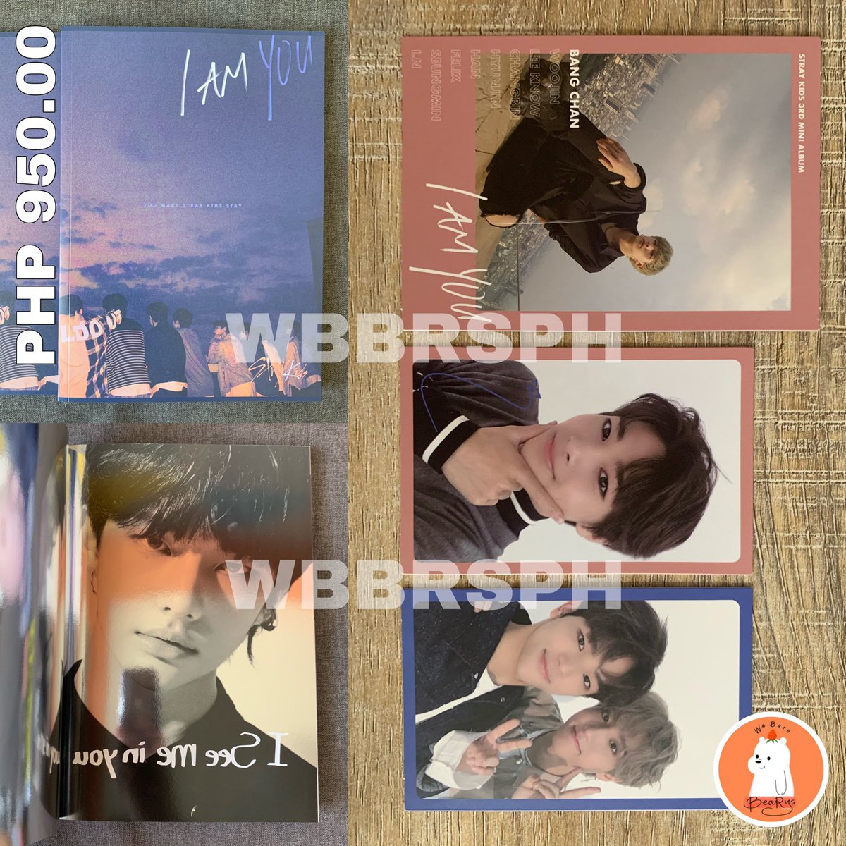  #WBBRSPH_OnhandSKZ I AM YOU SETS (BLUE VER)Check prices on picSet 1 (1st pic)- Hyunjin page- Bangchan pola, IN pb pc, kwj+han unitSet 2 (2nd pic)- Felix page- kwj pola, Felix pb pc, kwj+felix unitSet 3 (3rd pic)- Changbin page - Minho pola, Changbin pb pc, bc+cb