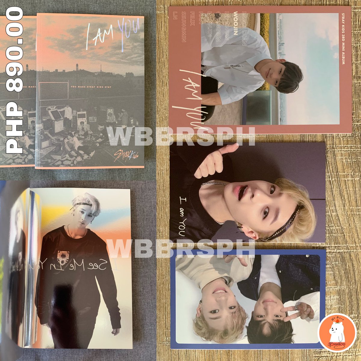  #WBBRSPH_Onhand SKZ I AM YOU SETS (PINK VER)Check prices on picSet 1 (1st pic)- Bangchan page- kwj pola, Bangchan iay border pc, kwj+chan unitSet 2 (2nd pic)- Hyunjin page- Minho pola, Changbin iay border pc, chan+changbin unit