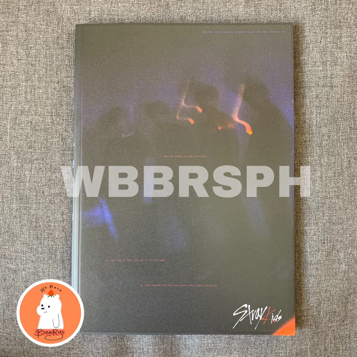  #WBBRSPH_Onhand SKZ I AM NOT (ORANGE VER)₱290- Unsealed- Album only- Minho first page- 1 stock