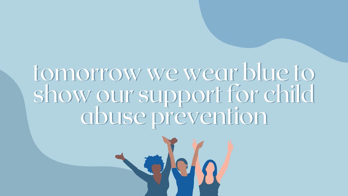 Join us tomorrow on Wednesday, April 14 and show your support for child abuse prevention by wearing blue! Tag us @canopycac to be featured on our page! We want to see you supporting the cause. 💙 #OhioWearsBlue #WhyIWearBlue