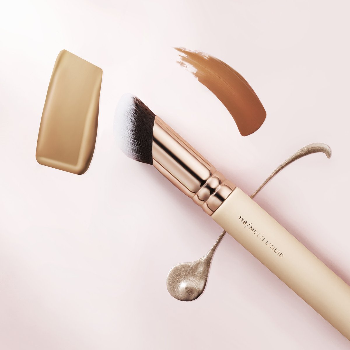 Meet our NEW 118 Multi Liquid Brush 💗
With its innovative shape the 118 easily blends any liquid texture seamlessly for a soft focus effect. Just like the mini version 146 Concealer Perfector!

Available now at zoevacosmetics.com
#TogetherUnique #ZOEVA #vegan #TrustTheBrush