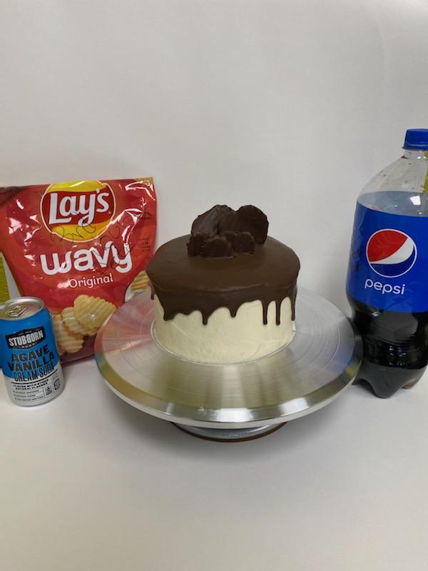 Congratulations to Madie K. for being a Top 10 Winner in the Pepsi Plate-it-Up Challenge, with her Chocolate Potato Chip Pepsi Cake with Stubborn Cream Soda Buttercream – as a part of our ProStart Skills Challenge!  <a href="/ProStart/">ProStart</a> #kmhsculinary #baking #highschool
