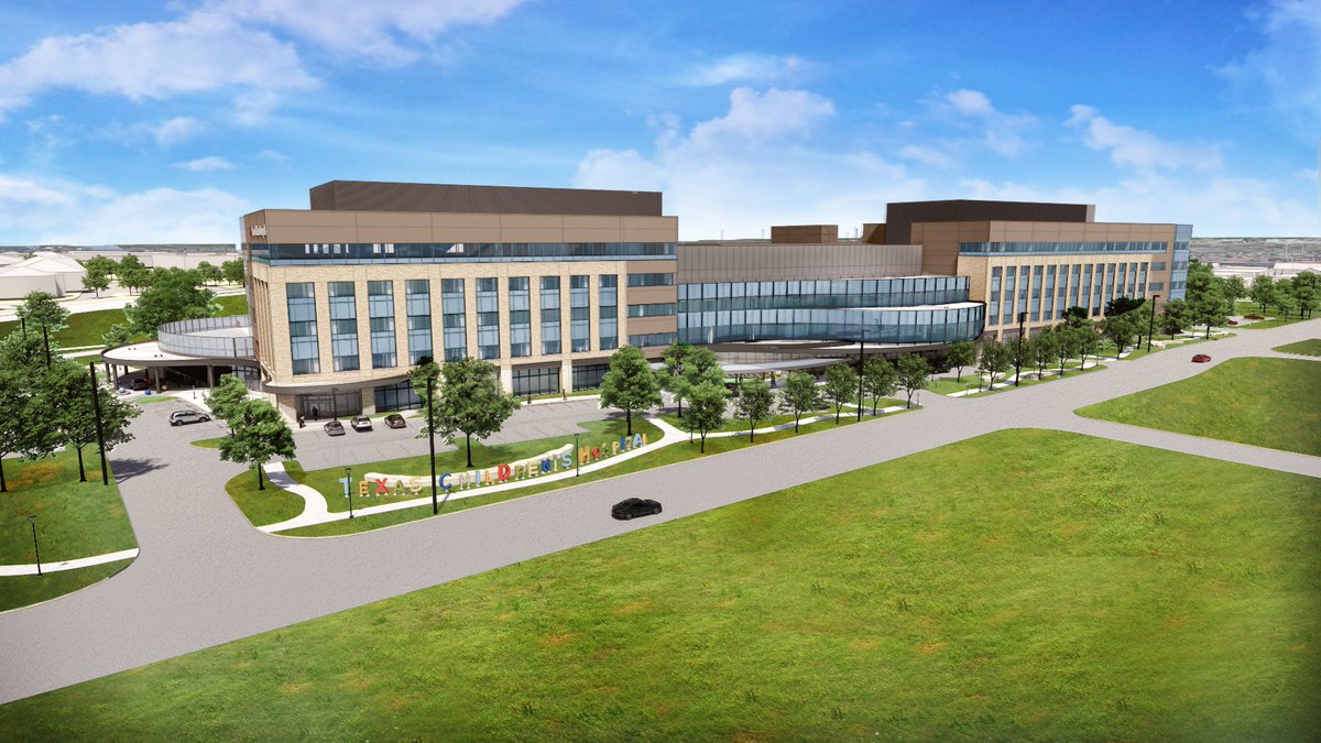 TexasChildrens's tweet photo. Texas Children’s Hospital is excited to reveal a first look at our freestanding hospital for children and women in Austin, Texas. This new, innovative, state-of-the-art facility will be located at 9835 North Lake Creek Parkway. https://t.co/r79KILuvpO