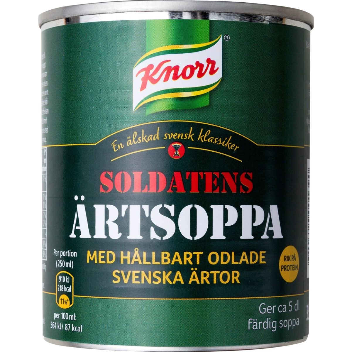 FinSars's tweet photo. @PaunaRiikka Knorrin Soldatens Ärtsoppaa pitäis toimittaa mulle. Huoltovarmuuden lisäksi turvallisuuspoliittinen kysymys. https://t.co/1oLpmmALTt