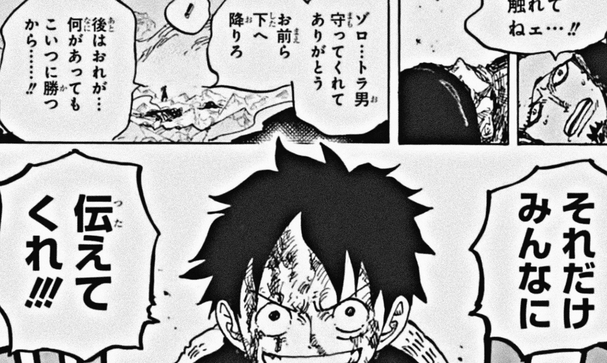 Twitter இல キーハのユー軍 君 ナナハチ君 ワンピース1010話 覇王色 落ちたマムをプロメテウスが助ける マムの所にキッドとキラーが向かう ゾロがそろそろ限界を迎え力を振り絞ってカイドウを切る 切られたカイドウ驚愕 その理由はゾロが覇王色