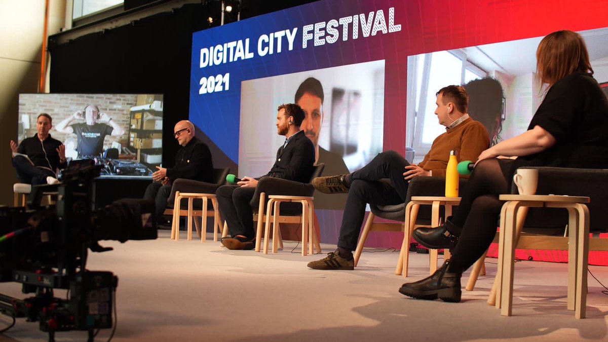 McrUnplugged's tweet photo. Thank you to our ace #StreamGM panel for @DigitalCityFest: @Sacha_Lord @MC_Daly @RebNeverBecky @david_soitis @Tom_Besford Lutz from @VibeLabNetwork & @graemepark #Manchester #UnitedWeStream #Legacy #Lockdown #Streaming #DCF2021 https://t.co/gXooCoIpAD