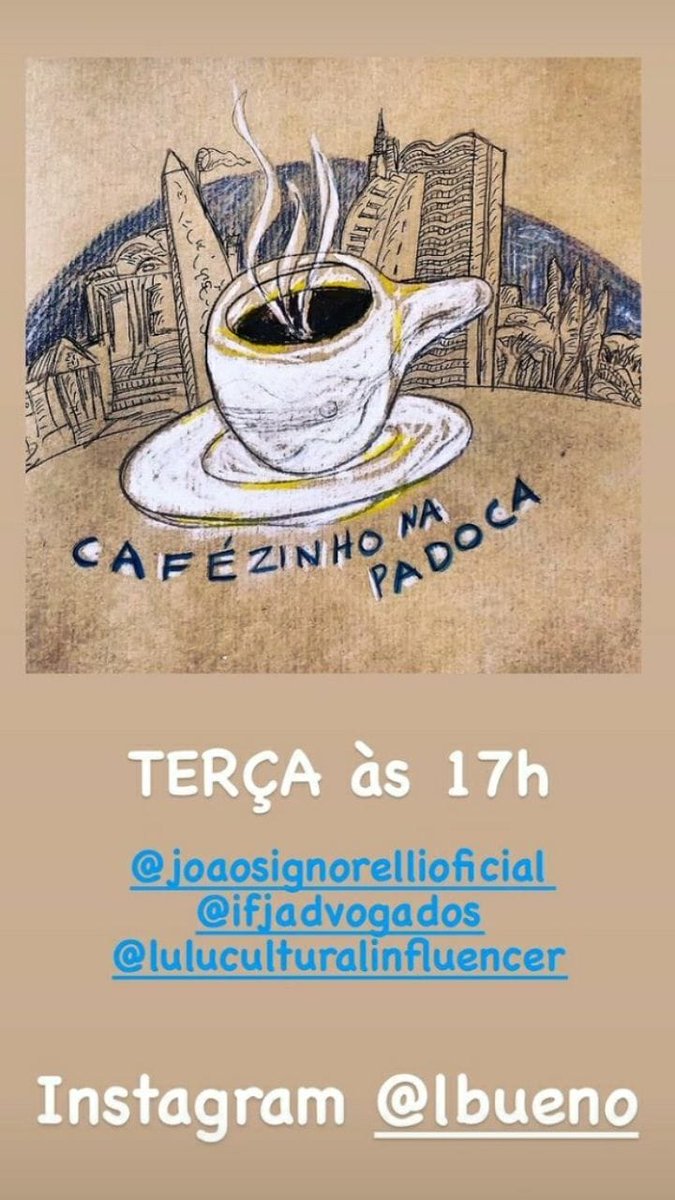 luciaproducoes's tweet photo. Hoje é dia do Cafezinho na Padoca. Estou preparando dicas bem legais !! No Insta @lbueno. Arte @galoppido 
#cafezinhonapadoca #dicasdaluLu https://t.co/Ehg0NrKMf7