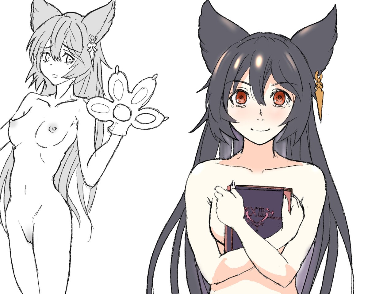 #グラブル 
(NSFW)
落描きニーア 