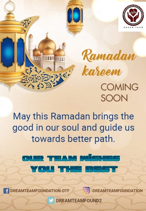 dreamteamfound2's tweet photo. Ramadan Mubarak to all of you from us. Hoping to come out of this current pandemic situation soon and start living our normal and healthy life. 
Duoun main yaad rakhiyega. ❤️ https://t.co/mnAk2iwfLa