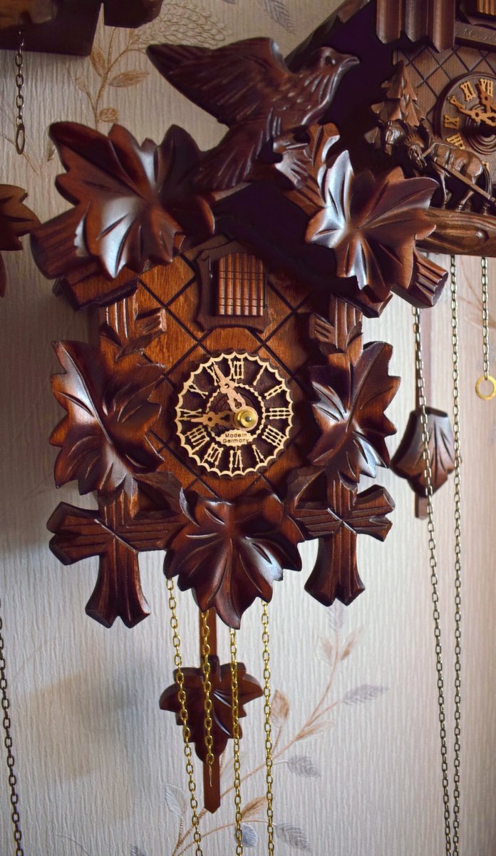 TimeForGeorge's tweet image. We're so pleased to be back open as normal. Call in to see us for watch and clock repairs or to look at our gift selection. We also have some fantastic handmade black forest cuckoos and weather houses now in stock direct from Schoenwald in Germany! #Haydonbridge #cuckooclocks