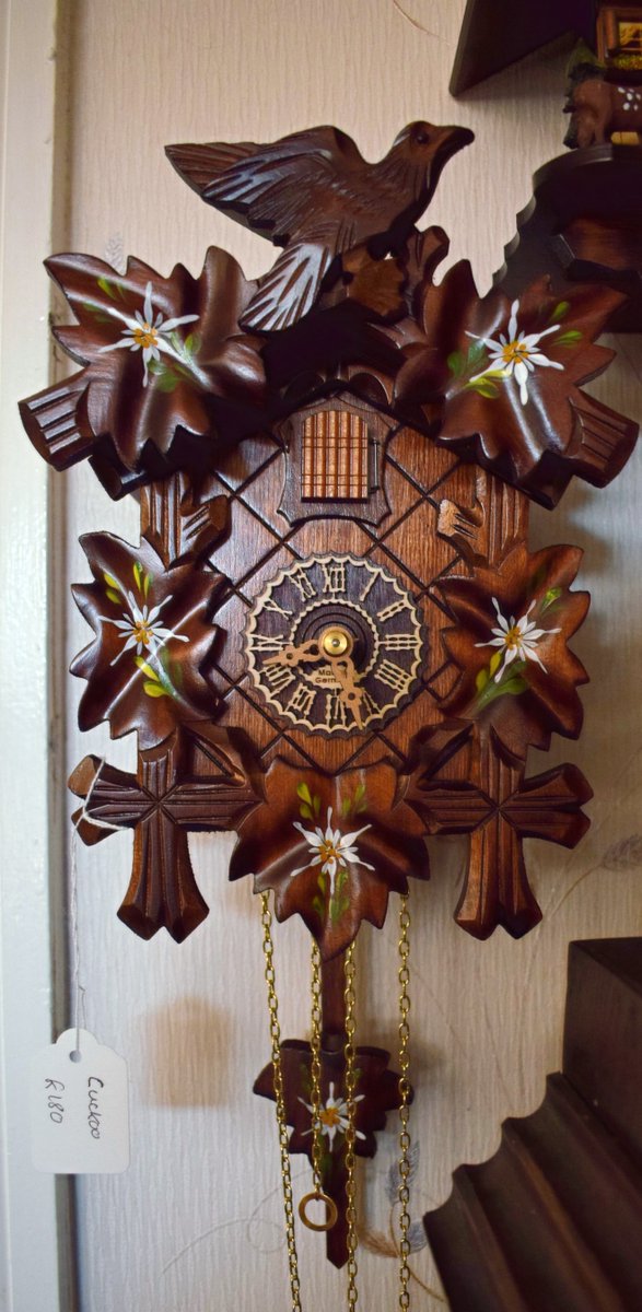 TimeForGeorge's tweet image. We're so pleased to be back open as normal. Call in to see us for watch and clock repairs or to look at our gift selection. We also have some fantastic handmade black forest cuckoos and weather houses now in stock direct from Schoenwald in Germany! #Haydonbridge #cuckooclocks