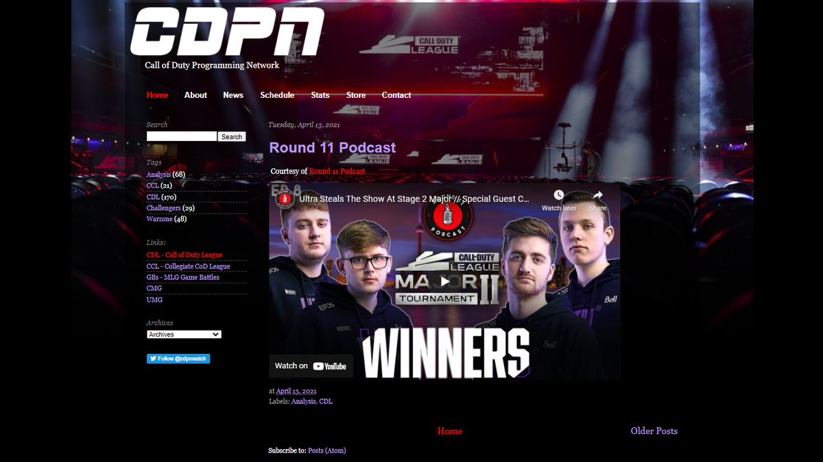 CDPNWATCH's tweet image. Check out the latest episode of @Round11Podcast available now on CDPN.WATCH! #CDL2021