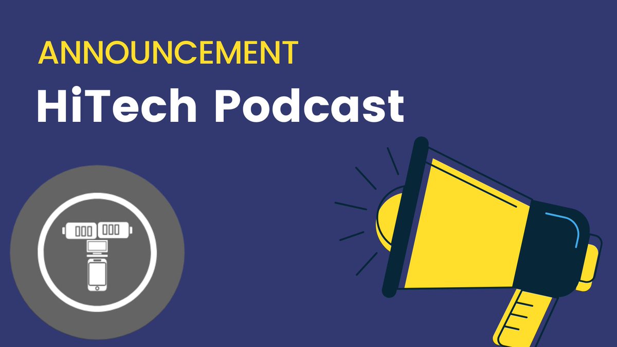 HiTech Podcast | #hitechhijinx (@hitechpodcast) on Twitter photo On Tuesdays, we launch!
Join hosts <a href="/swartzj49/">Joshua Swartz #FETC</a> & <a href="/willingworthy/">William Illingworth | #NetworkingNinja</a> as they venture into the world of #EdTech in #HigherEd. Distributed by <a href="/anchor/">Jackie Westrick</a>, you can find us on the bigs! Check out hitechpod.us & anchor.fm/hitechpod for ep1. Look for ep2 next Tuesday! On Tuesdays, we launch!
Join hosts <a href="/swartzj49/">Joshua Swartz #FETC</a> & <a href="/willingworthy/">William Illingworth | #NetworkingNinja</a> as they venture into the world of #EdTech in #HigherEd. Distributed by <a href="/anchor/">Jackie Westrick</a>, you can find us on the bigs! Check out hitechpod.us & anchor.fm/hitechpod for ep1. Look for ep2 next Tuesday!