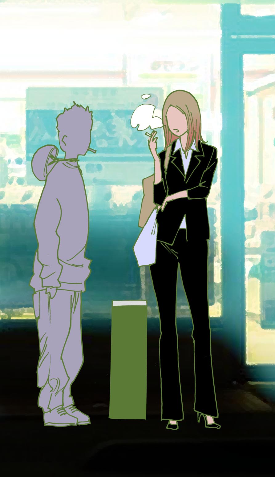 岸虎次郎 オトメの帝国16巻出ました 現在のギャルさん おねーさん ライターある あんた未成年でしょ おねーさんにタメ聞いてんじゃないわよ ーーーーーーー 分前のギャルさん T Co Ubzrqanvhv Twitter