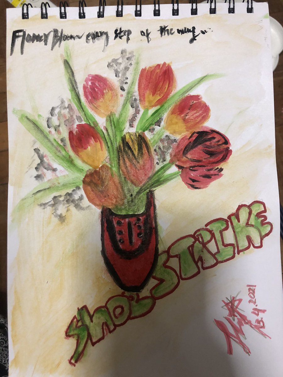 Flowers bloom every step of the way. We’ve already lost over 500 heroes but their spirits live through us. We will continue to april on and fight for our freedom until we win.

IN HONOR OF OUR HEROES.
#MarchingShoesStrike #WhatsHappeningInMyanmar