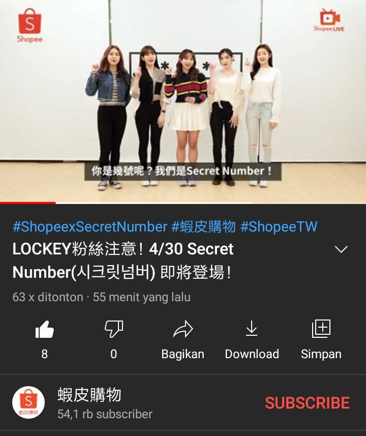 HisokaNdess's tweet image. Shopee Taiwan juga ndess!!! 
Di YouTube

youtu.be/HngXDdQh-GU

@5ecretNumber #SECRET_NUMBER