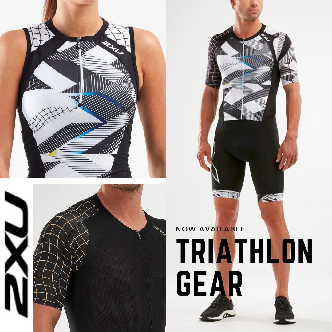 Triathlon gear is here.

Full collection available in Huntsville, with a small assortment in Madison. We are always happy to transfer product for you. 

#fleetfeethsv #fleetfeetmad #triathlon #run #bike #swim #2xu