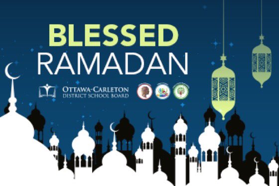 Ramadan Mubarek to all who observe this month of prayer, good deeds, reflection and connection.

ocdsb.ca/news/ramadan