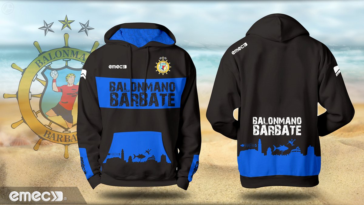 Presentamos las equipaciones del <a href="/balonmanobbt/">Club Balonmano Barbate - La Chanca</a> diseñadas y fabricadas por <a href="/EmecSport/">Emec®Sport</a>. Los 3 colores 
 de camiseta son chulísimos. Y la sudadera ha quedado genial. Gracias por vestir nuestra marca.