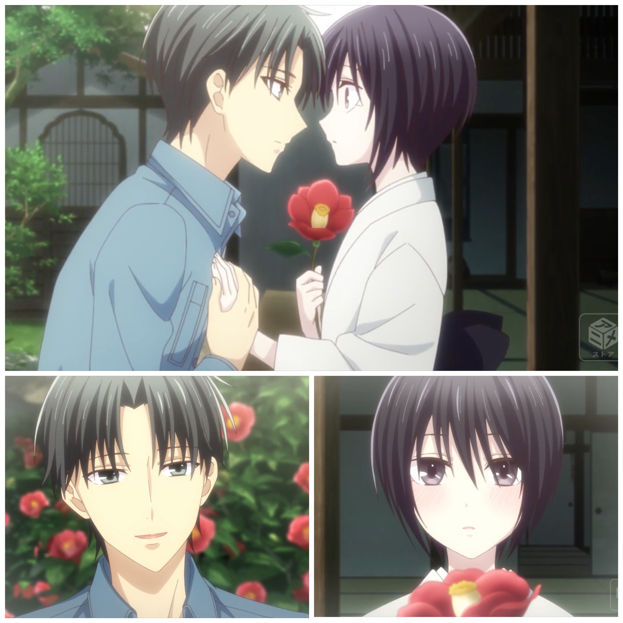 ニュービー フルーツバスケット The Final 2話 紫呉も慊人もお互い歪んだ 君を想う 慊人さんが紫呉の待ち続ける想いに気づいたらそれはきっと 揺るぎない事実 になるんだろうね 昔はゆきる推しだったけど 今は由希真知もアリです それぞれの