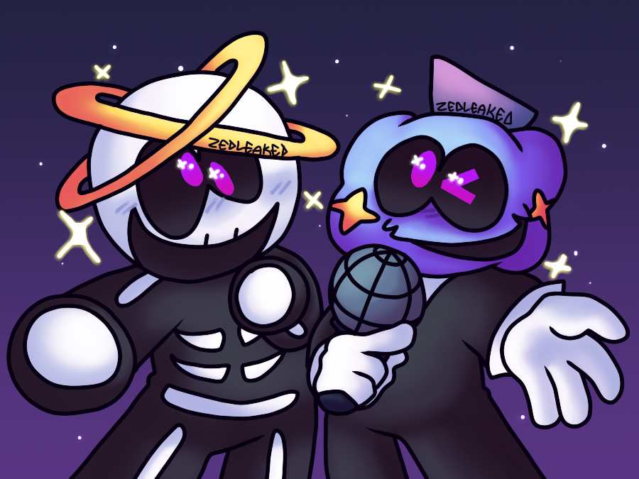 Zed Spamton Brainrot The Spooky Boys But In Space I Love The Starcatcher Mod So Much Shshah Fridaynightfunkinfanart Fridaynightfunkin Fnf Fnffanart Digitalart Art Fnfstarcatcher Skidandpump T Co 1ug2nfhifo
