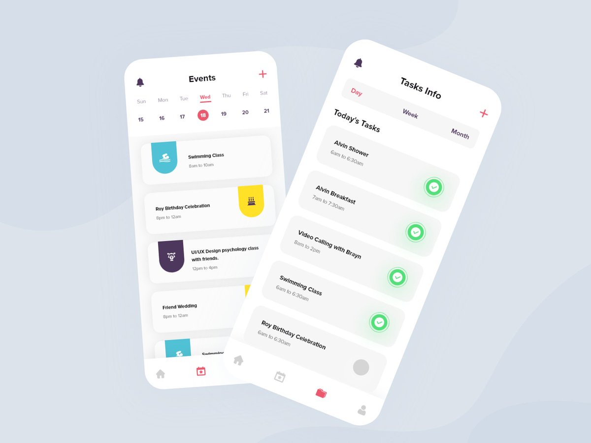 Cliffexco's tweet image. We are presenting here a new app, UI, for the calendar app. Expecting some valuable feedback from you 🙂
More works are on the way; follow us for further updates!

#calendarapp #design #webdesign #ux #uxdesign #ui  #userexperience #uidesign  #designthinking #conceptdesign