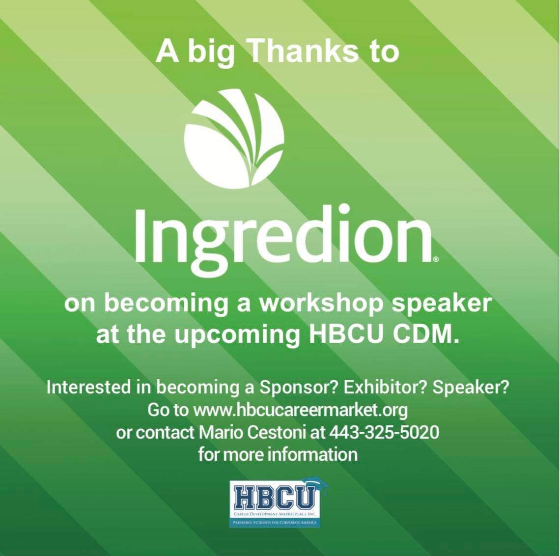 Interested in becoming a sponsor, exhibitor, or a speaker at our conference this year? Contact us for more details. hbcucareermarket.org #HBCUCDM  #HBCU #HBCUPortal #CorporateAmerica  #Leadership #Skills #Professional #Careers #Interests #Resume #Recruit #Internships