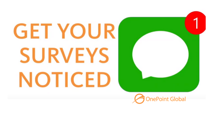 OnePointGlobal's tweet photo. Get your surveys noticed.
Be sure that everyone knows your survey is ready.  Don't fight for attention in their email inbox.  Send a link to your existing online survey in an SMS.  Watch this video for more information. #sms
https://t.co/lmXen1YAH2 https://t.co/K15sy7FOAZ