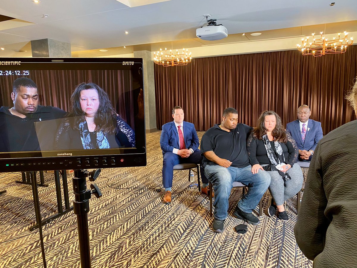 Stephanie Maurice (@washnews) on Twitter photo Hearing Daunte Wright’s parents speak on GMA - his mother telling us about her “baby”... I have no words.
I pray these injustices stop happening to Black people in America, so families don’t have to feel this heartbreak.
Thank you <a href="/AttorneyCrump/">Ben Crump</a> & <a href="/jeff_storms/">Jeff Storms</a>.
<a href="/SabinaABCNews/">Sabina Ghebremedhin</a> Hearing Daunte Wright’s parents speak on GMA - his mother telling us about her “baby”... I have no words.
I pray these injustices stop happening to Black people in America, so families don’t have to feel this heartbreak.
Thank you <a href="/AttorneyCrump/">Ben Crump</a> & <a href="/jeff_storms/">Jeff Storms</a>.
<a href="/SabinaABCNews/">Sabina Ghebremedhin</a>